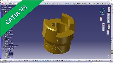 4.2 Klauenkupplungshaelfte - Catia v5 Training - Part Design
