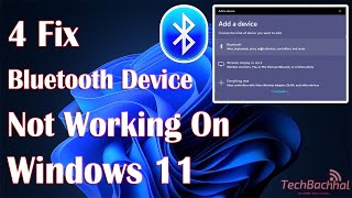 Bluetooth Device Not Working On Windows 11 - 4 Fix How To screenshot 4