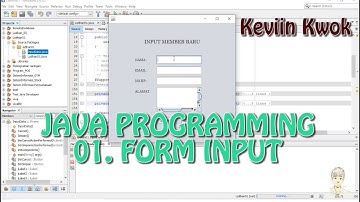 Java Tutorial - Membuat Input Data dengan JFrame