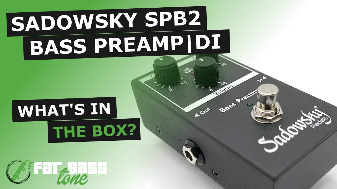 Sadowsky SPB-2 (V2) Bass Preamp: What’s In The Box (A Close-Up Look)