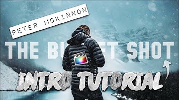 Peter Mckinnon The Bucket Shot INTRO EFFECT Tutorial || Final Cut Pro