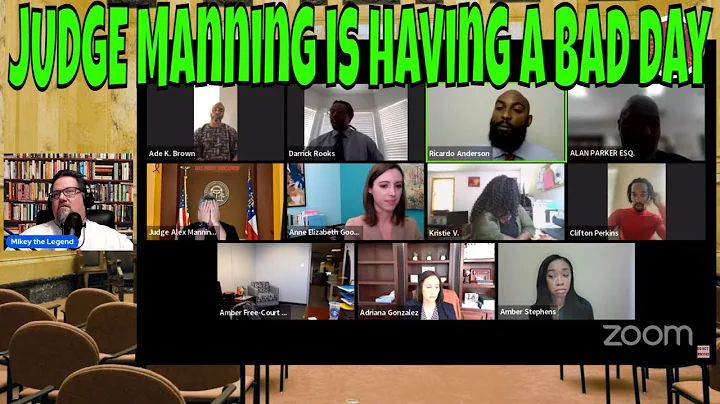 Live Court Cam Judge Alex Manning 12 Month TPO Hea...