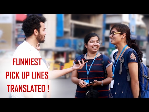 Funniest Pick Up Lines Translated ||  Namaste Yo!