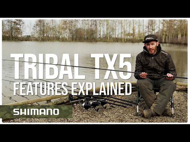 A closer look at the Tribal TX-5 carp rods