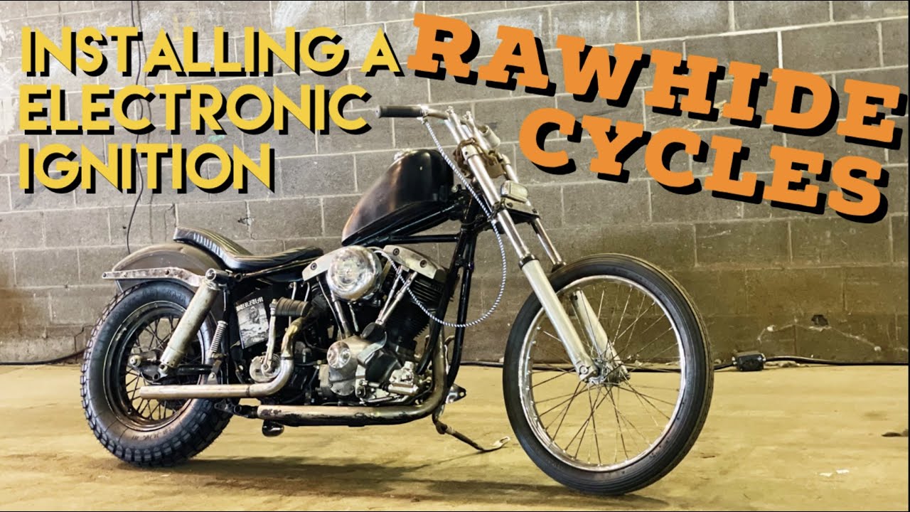 Rawhide Cycles Electronic Ignition Installed on a HD Shovelhead! YouTube