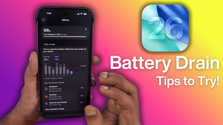 iOS 26 Battery Drain 🪫 Tips to Try!