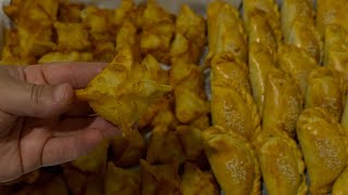 Ең дәмді чебуректер.Мини чебуреки на заварном тесте.Қазақша рецепт