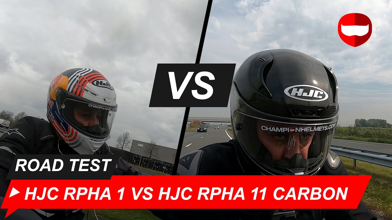 HJC RPHA 1 vs HJC RPHA 11 Carbon - Champion Helmets 