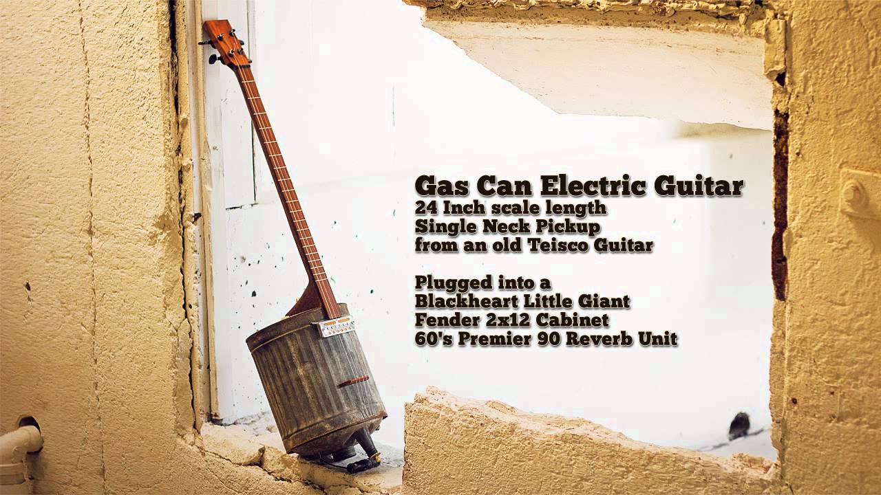 Gas Can Electric Guitar YouTube