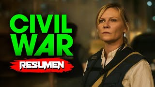 CIVIL WAR (2024) | Resumen en 12 minutos