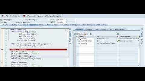 SAP ABAP  TABLAS INTERNAS, FIELD SYMBOL Y LOOP