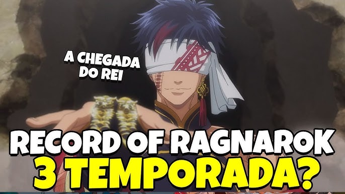 RECORD OF RAGNAROK 2 PARTE DA SEGUNDA TEMPORADA DATA DE LANÇAMENTO