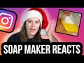 Professional Soap Maker Reacts To Instagram DIY Soap Videos | Royalty Soaps