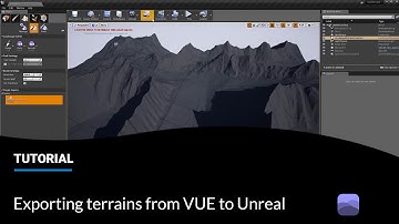 Exporting terrains from VUE to Unreal