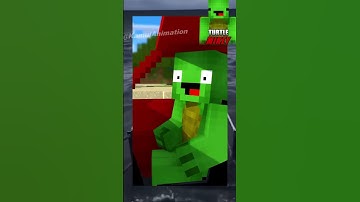 Mikey Prank - MAIZEN Minecraft Animation | BabyBun #shorts