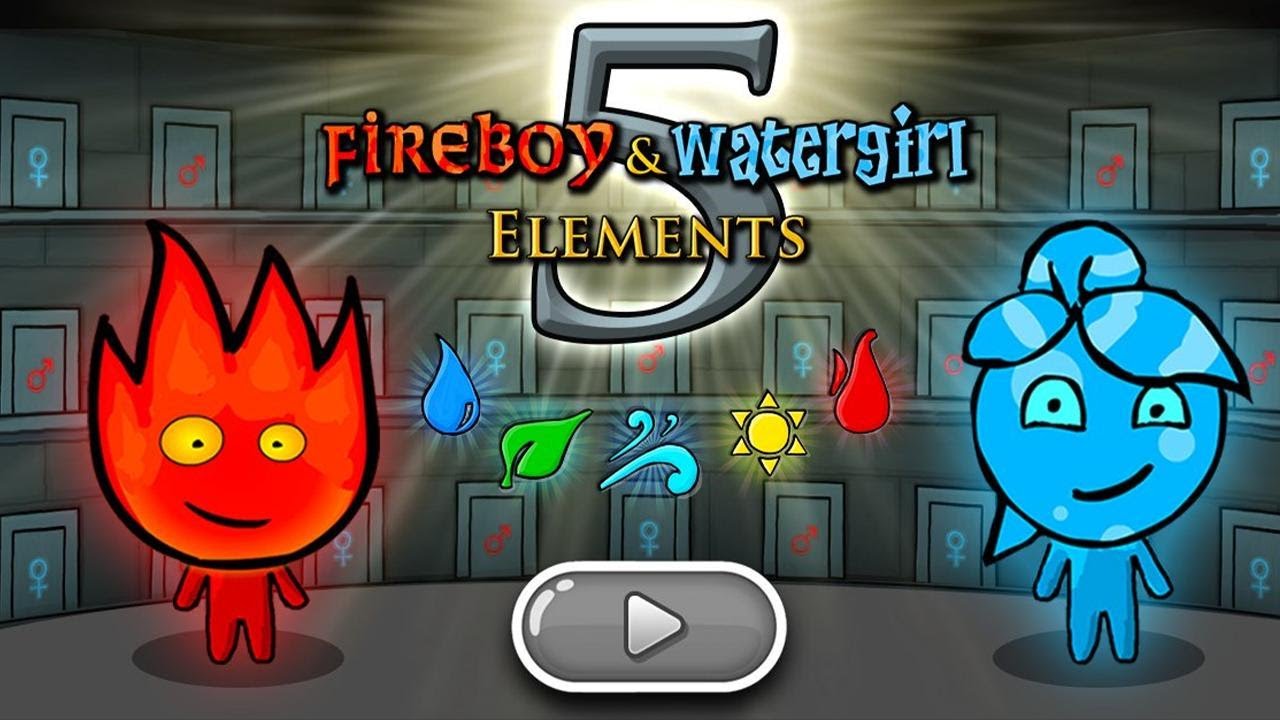 Fireboy and Watergirl 5 - Full Gameplay Walkthrough 