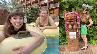 Aulani Day 1 Vlog | Room Tour, The Cheesecake Factory, Lazy River, Off the Hook and Drawing Class