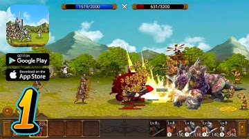 Kingdom Wars 2 Gameplay Walkthrough Part 1 – Unleashing Unique Units! (iOS, Android)