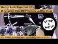 WATCH LINK REMOVAL 101 &amp;  Watch Collection including Rolex Milgauss, Omega Seamaster, Grand Seiko!