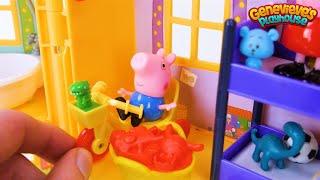 PEPPA PIG and Magical Castle & Peppa Pig's New Toy House!