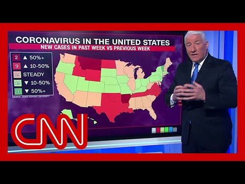 A look into coronavirus case trends as states reopen