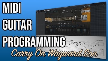 Programming Carry on Wayward Son with RealRick 6 and Ample Guitar TC