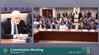 FERC Commission Meeting | May 2023 Open Meeting