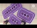 #vlog #croche jogo de cozinha Cléo 