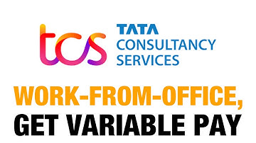 TCS Links Variable Pay To Office Attendance | Tata Consultancy Services Promotes Work From Office