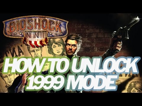 Bioshock Infinite - How to Unlock 1999 Mode - Konami Code (PS3/XBOX360/PC)