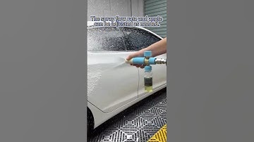 Check The Foam From This Mini Cannon! 🧼 #foamcannon #carwash #pressurewashing #clean #tooldaily