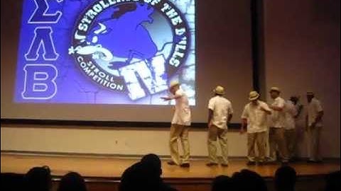 Sigma Lambda Beta USF-Strolling of the Bulls 2012  Round ONE