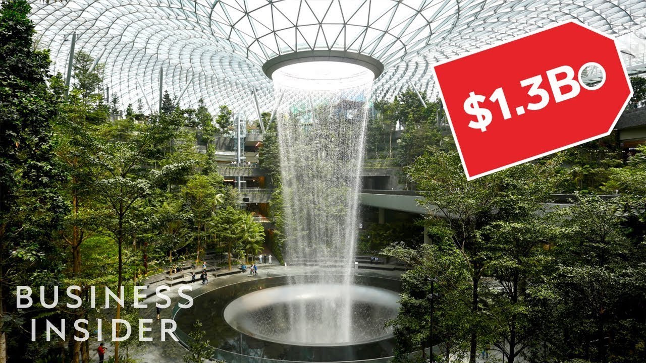 Jewel Changi airport is majestic architectural feat - steelStories