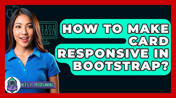 How To Make Card Responsive In Bootstrap? - Next LVL Programming