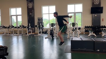 90* Rotational Depth Drop + Broad Jump