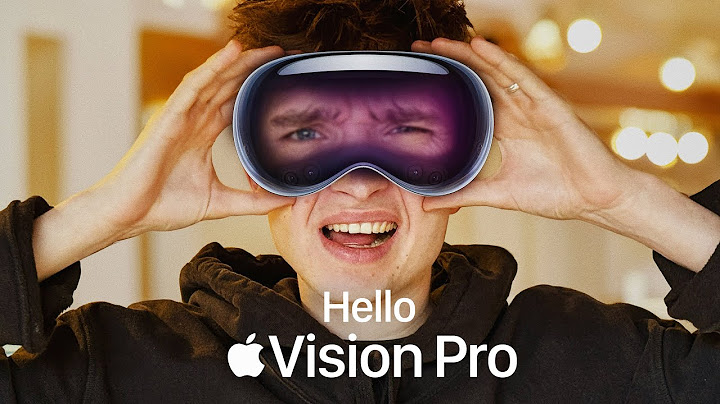 Ik kocht de Apple Vision pro...