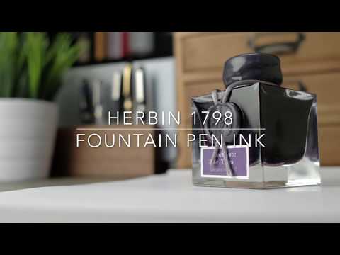 Herbin "1798" Jacques Herbin Fountain Pen Ink: Amethyste de l'Oural