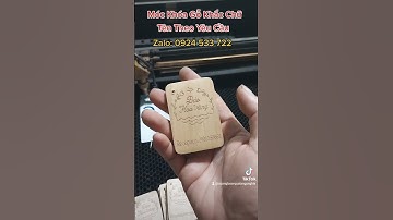 Móc Khóa Gỗ Khắc Chữ Tên - Hình Theo Yêu Cầu #mockhoago #MócKhóaGỗKhắcTheoYêuCầu #mockhoagoinhinh