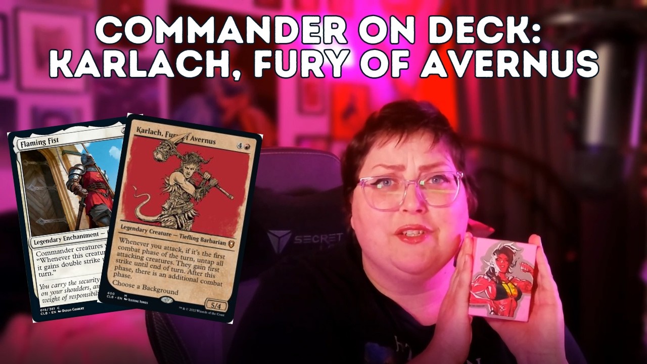 karlach fury of avernus mtg commander deck Karlach, Avernus[CLB] The stitched edges offer an added premium feel Commander on Deck | Karlach,