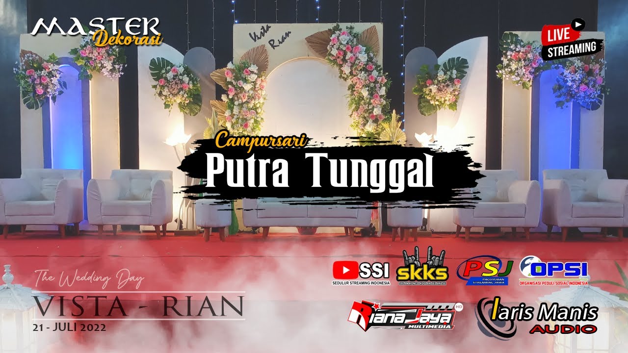 PERNIKAHAN VISTA - RIYAN  // CS PUTRA TUNGGAL // LARIS MANIS SOUND // RIANA JAYA HD