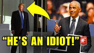 🚨Trump FREAKS OUT As OBAMA'S REAL FEELINGS About Him LEAKS