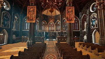 Cathedral 2. | Game-Ready Environment | Unity Engine