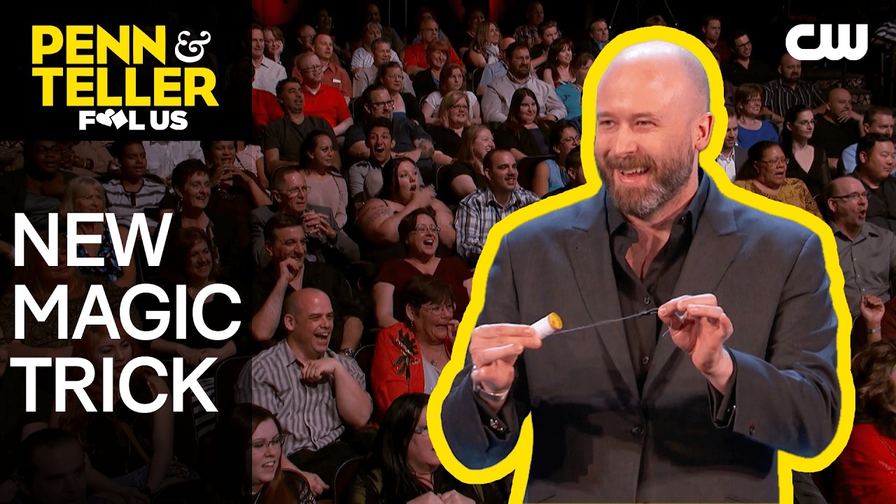 Magician Performs Magic Trick with Piece of Thread | Penn & Teller: Fool Us | The CW