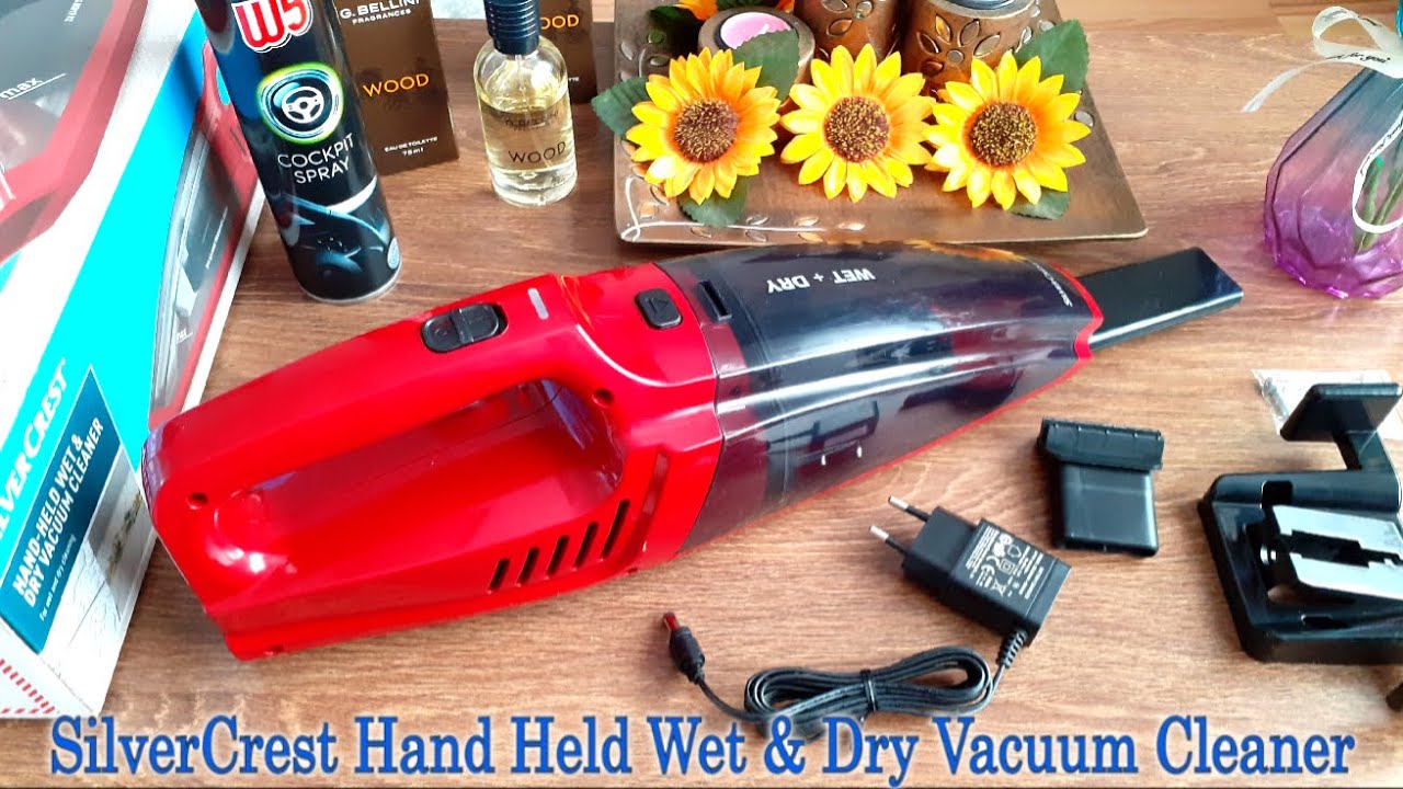 SilverCrest Hand Held Wet & Dry Vacuum Cleaner - YouTube