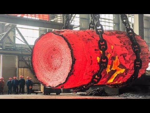 Dangerous Biggest Heavy Duty Hammer Forging Process, Fastest Hydraulic Steel Forging Machine