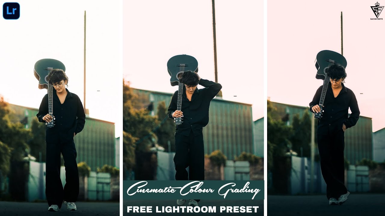 Cinematic Colour Grading || Free Lightroom Presets  || Lightroom Photo Editing || Sachin Editz 