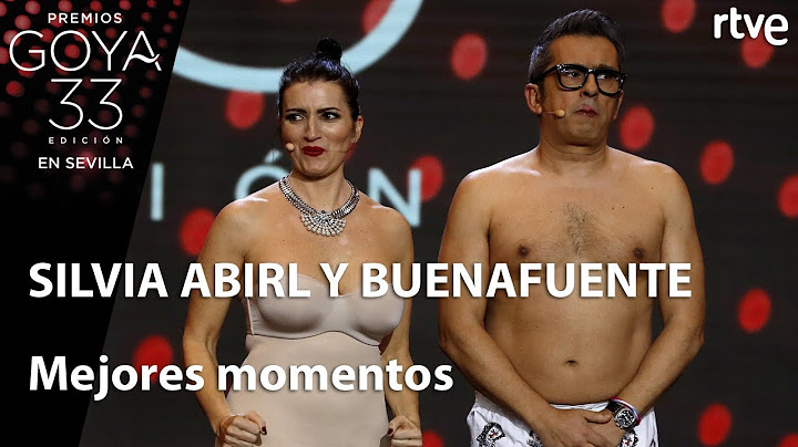 Mejores momentos Silvia Abril y Andreu Buenfuente | Goya 2019
