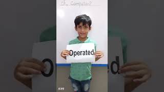 Do you Know Full Form Of Computer?? l Computer 🖥️ Activity #shortvideo #foryou