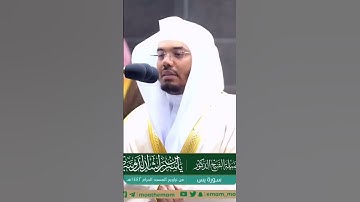 سورة يس الشيخ ياسر الدوسري