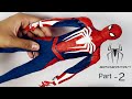 Homemade PS4 Spider man action figure out of paper | Part - 2